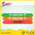 hot selling fashion silicone pvc slap bracelet